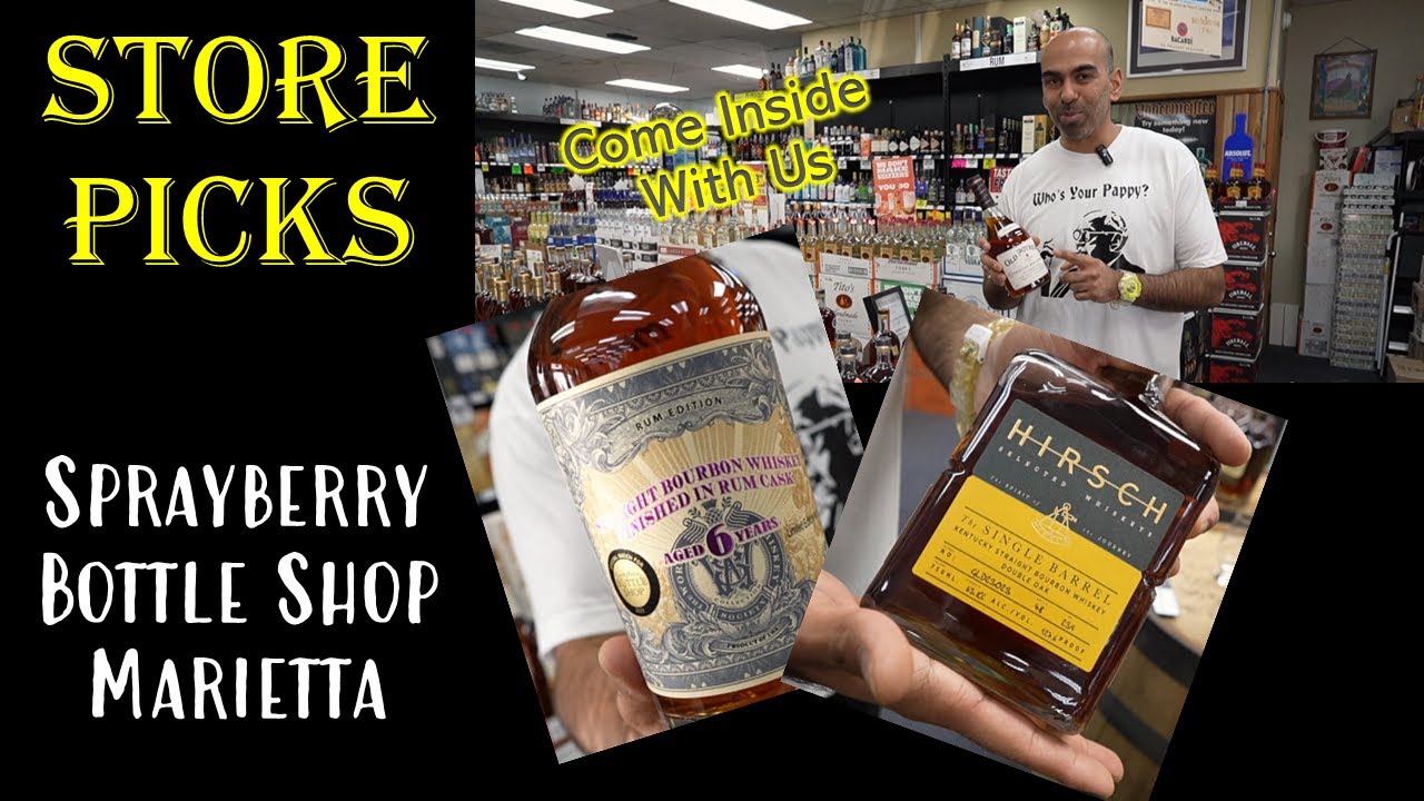 Store Picks: We visit Sprayberry Bottle Shop in Marietta GA. Amazing all the barrel picks they have.