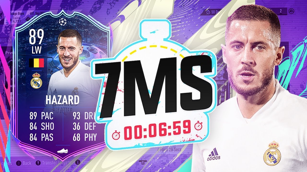 THIS IS A JOKE!!! INSANE 89 RATED RTTF EDEN HAZARD 7 MINUTE SQUADS!!! (FIFA 21 RTTF)