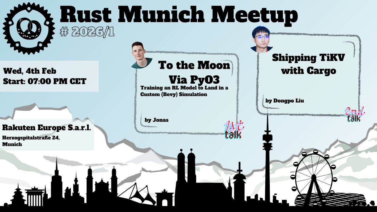 Rust Munich 2026 / 1 - Shipping TiKV with Cargo - by Dongpo Liu