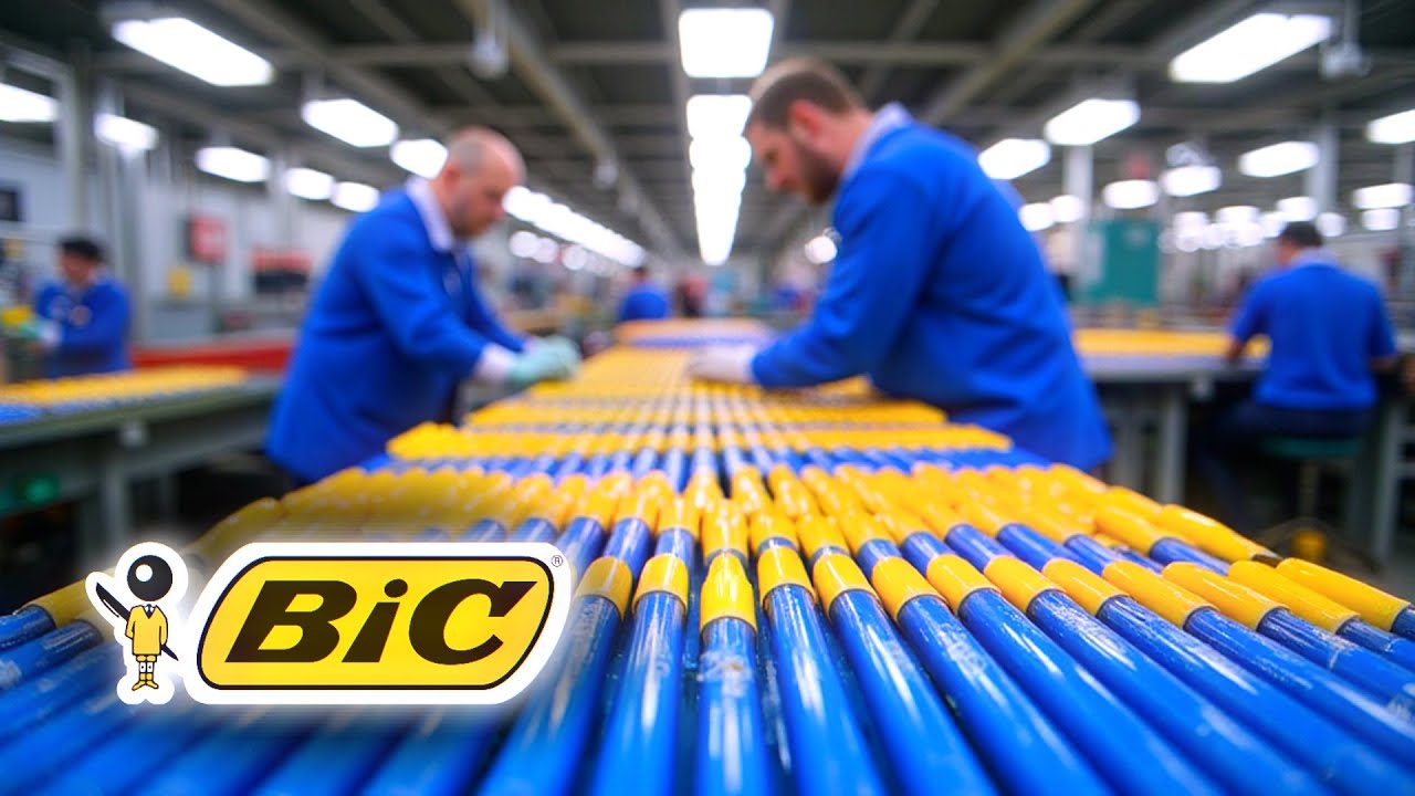 Wie werden BIC-Kugelschreiber hergestellt? Die Technik hinter dem Klassiker