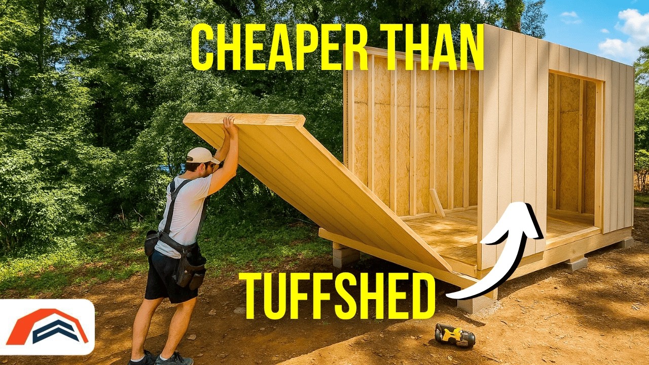 DIY 6x12 Shed: Floor & Frame for Less Than Tuff Shed