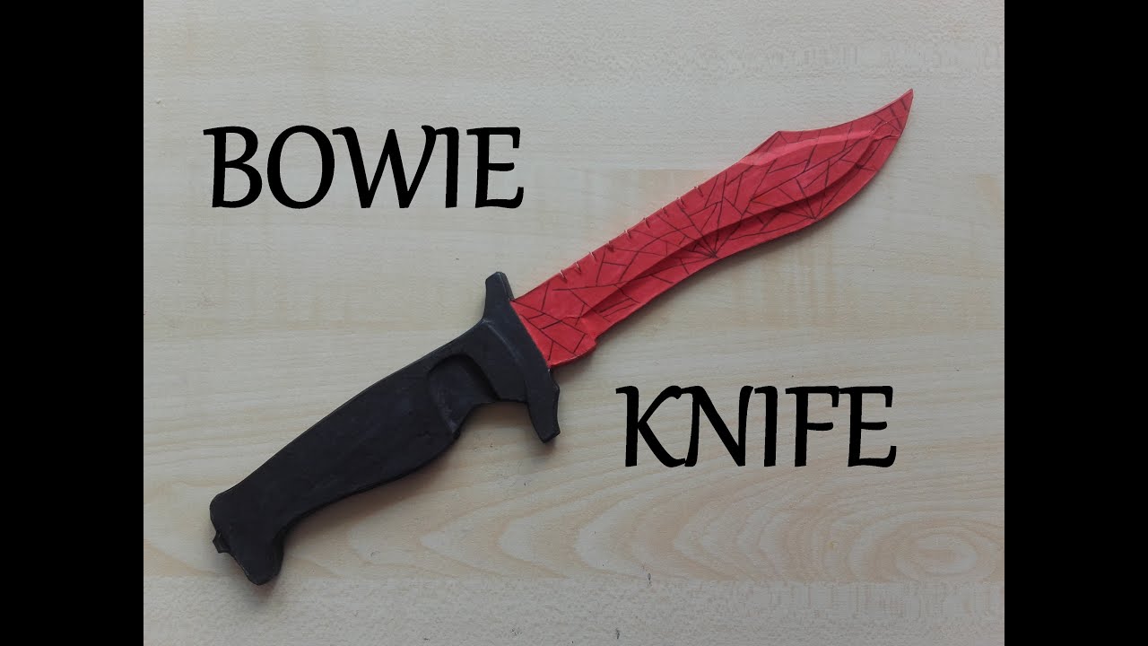 Jak zrobić Bowie Knife Crimson Web CS GO?