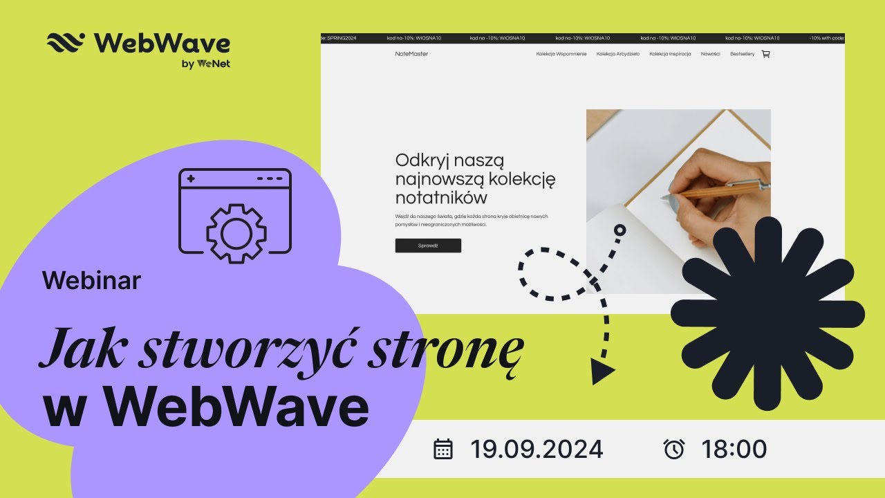 Jak zrobić stronę w WebWave | Webinar 19.09.2024