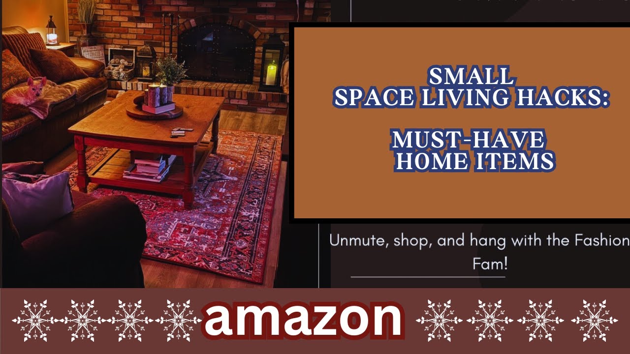 Small Space Living Hacks: Must-Have Amazon Home Items