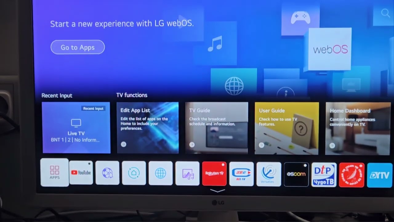 Invivo Instalation LG WEBOS