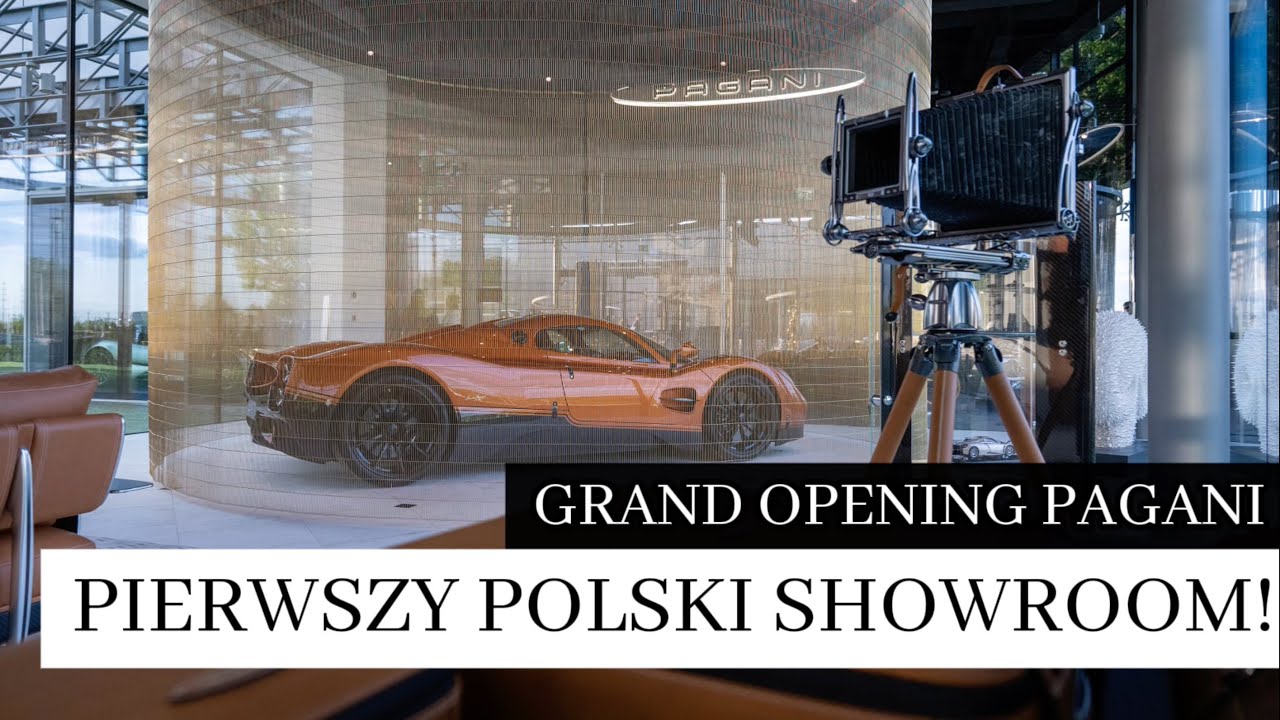 GRAND OPENING PAGANI - PIERWSZY POLSKI SHOWROOM!