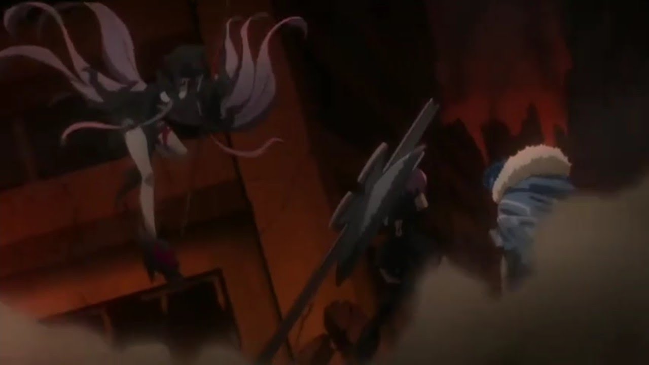 Cu Caster & Mash Vs Medusa Alter Lancer (Full Fight) | FGO Anime