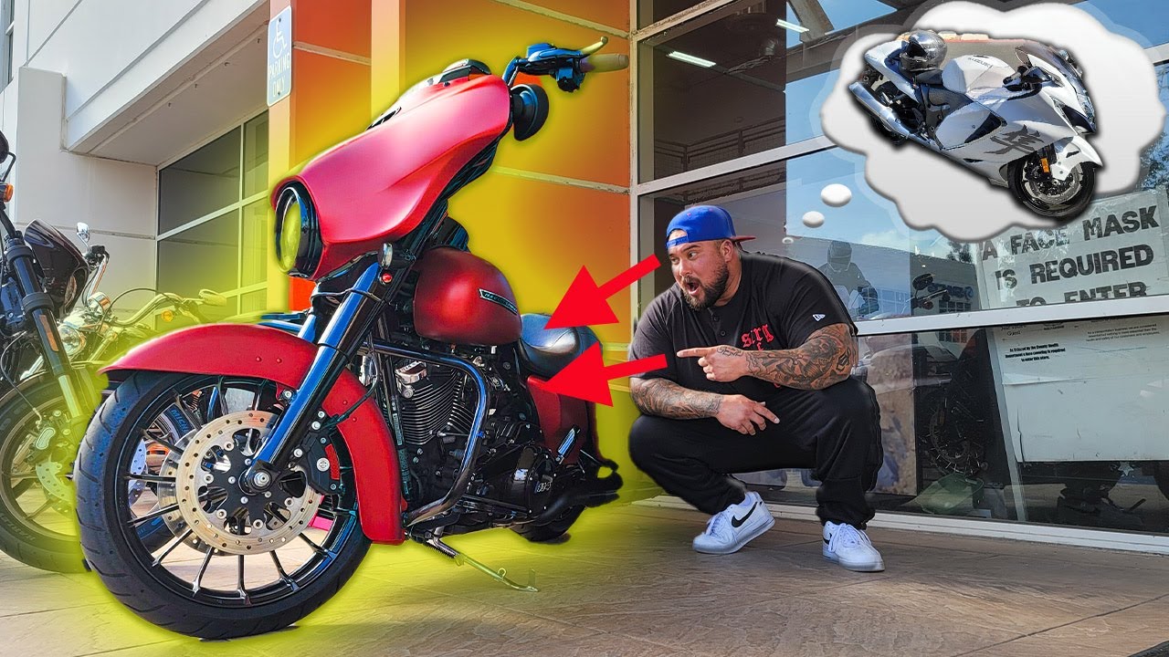 TRADING IN MY NEW HAYABUSA FOR A HARLEY?