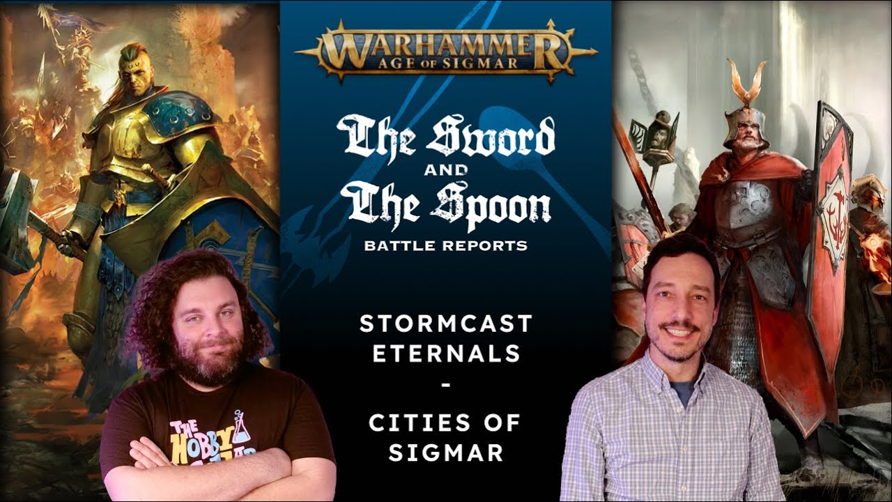 Stormcast Eternals v Cities of Sigmar | Age of Sigmar Battle Report #games #aos