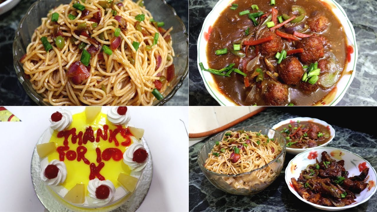 Saturday Special Indian Chinese Dinner Routine || Gobhi-manchurian || chilli potato || noodles ||