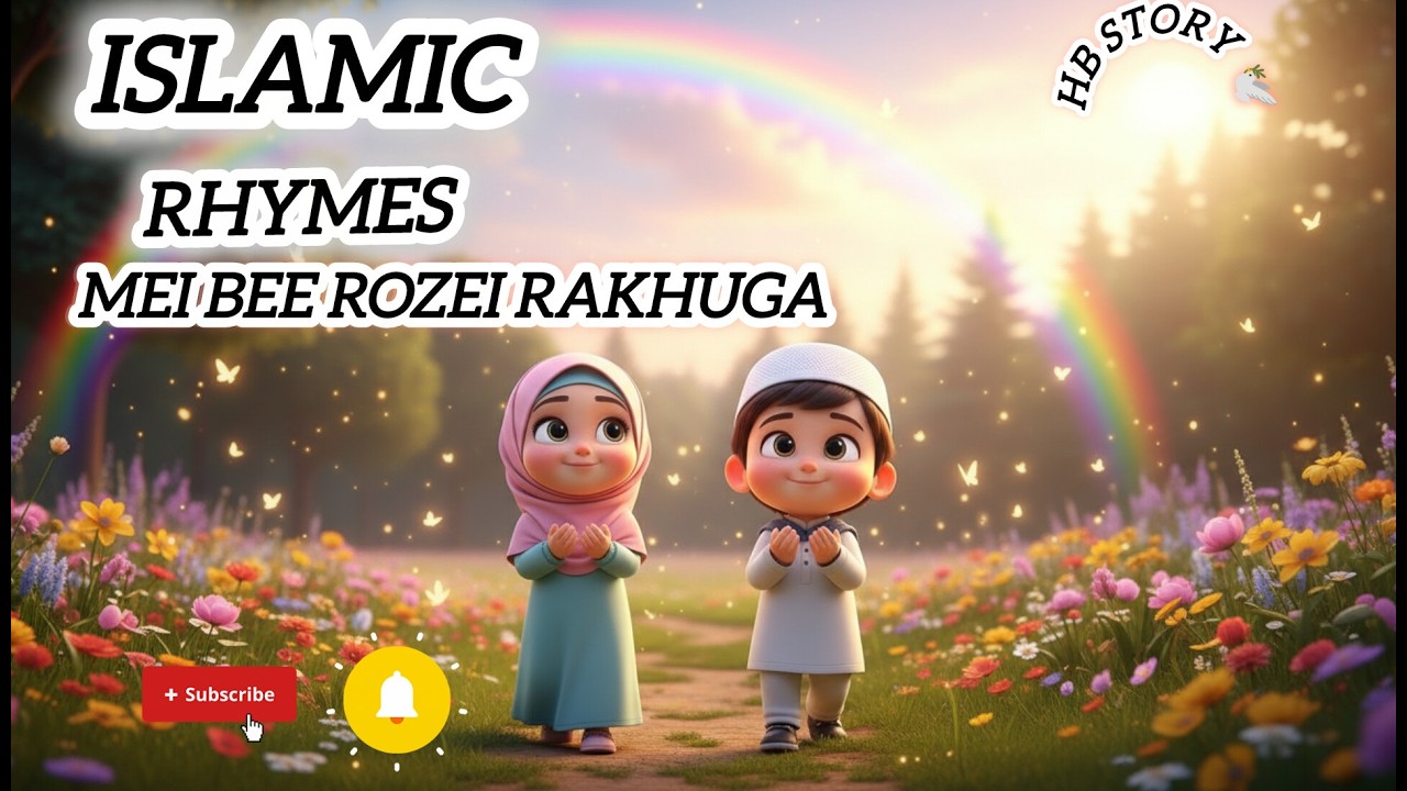 Me Bhi Roza Rakhunga | Ya Allah Toufeeq de | Ramzan Naat | Nasheed | Kids Naat