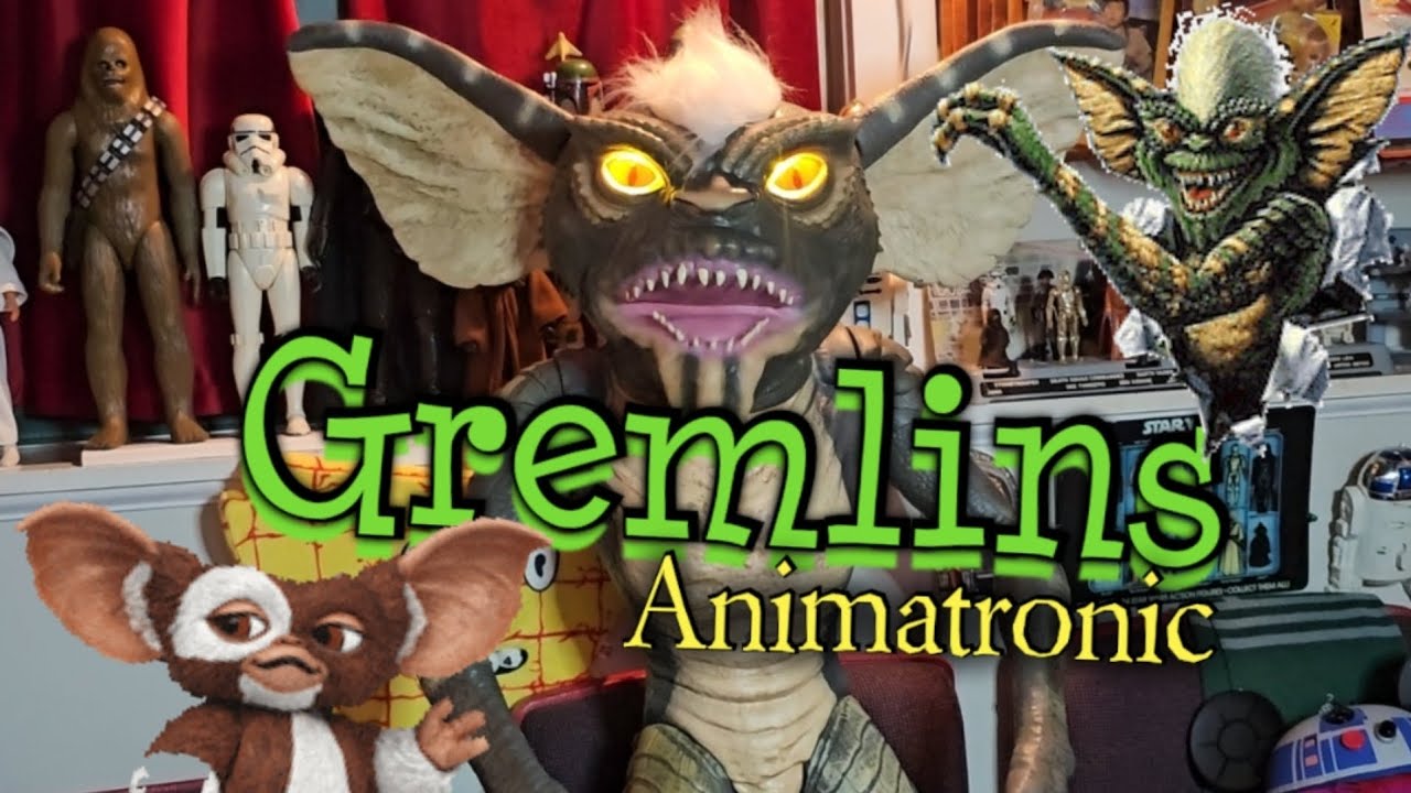Распаковка аниматроника Gremlins Stripe из Home Depot.