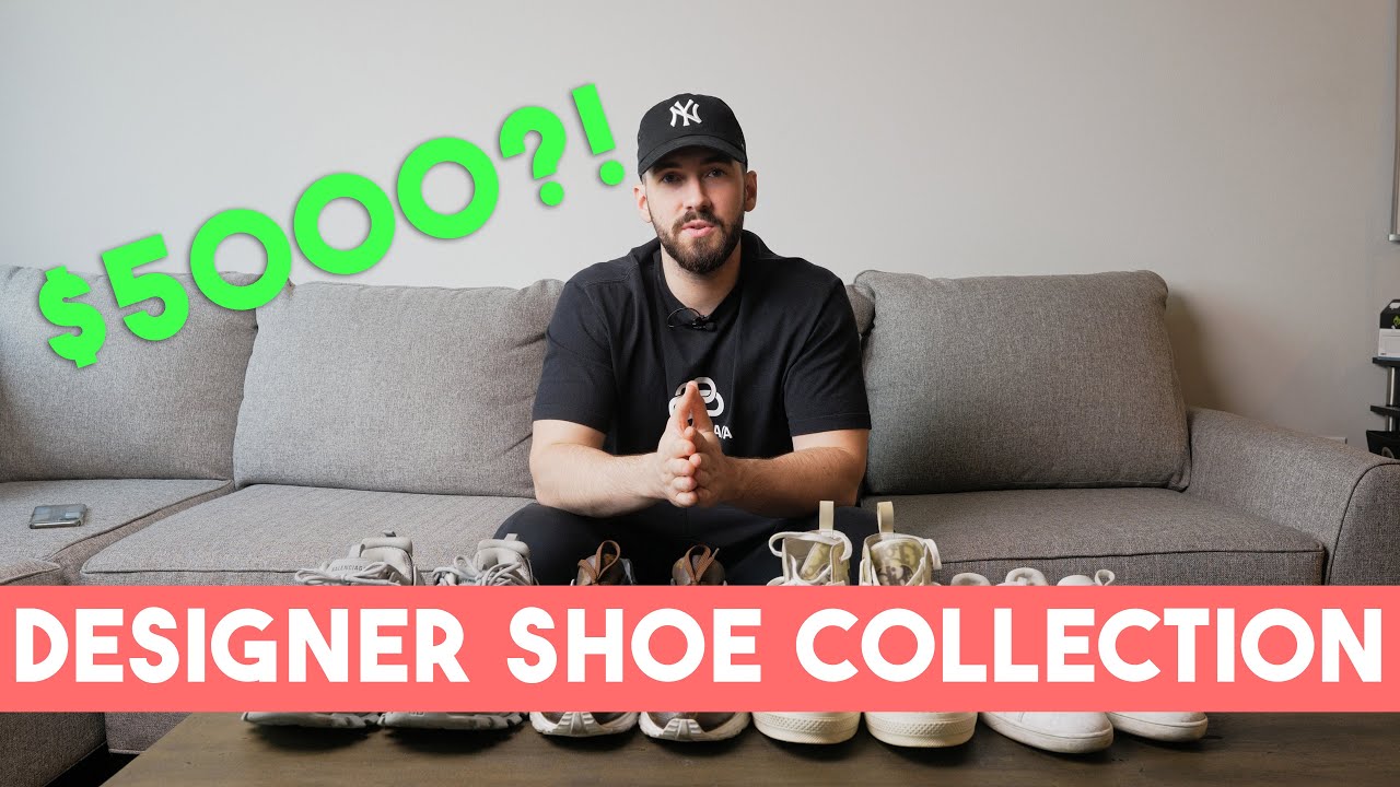 My $5,000 Designer Shoe Collection || Louis Vuitton, Dior, Balenciaga