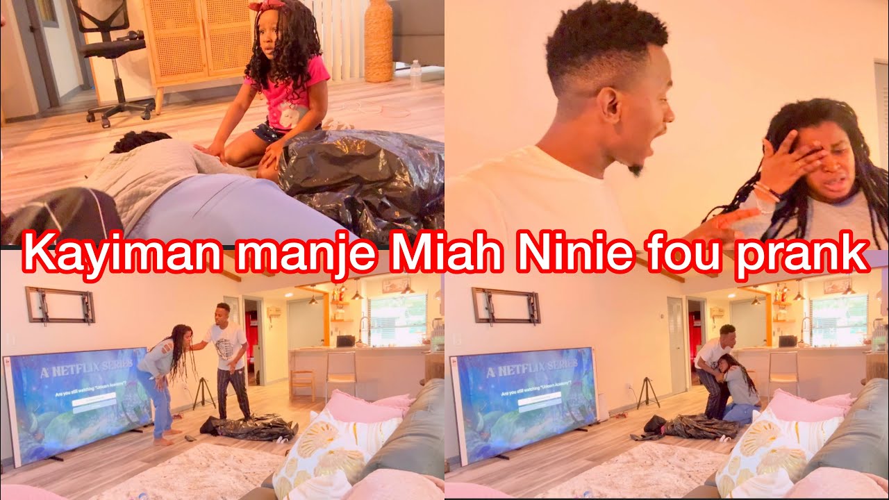 Mezanmi Miah mouri revange prank Ninie twalet Ninie endispoze