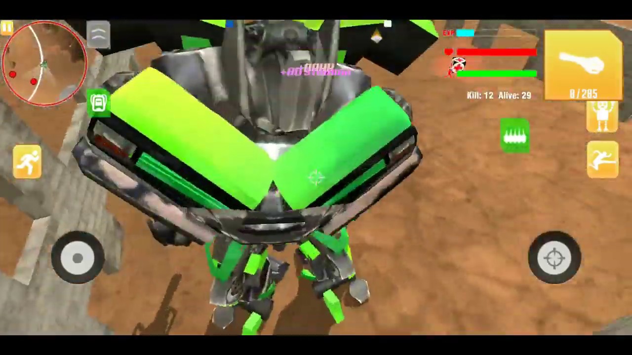 ► Transformer Track Robot New MOD Of (Royal Robot Battleground)