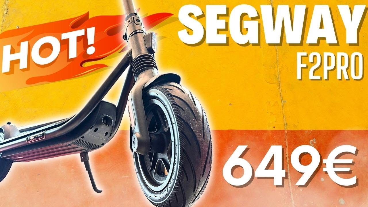 ⚡SEGWAY NINEBOT F2PRO - 649€ 🔥 ALLE DETAILS! 🔥 