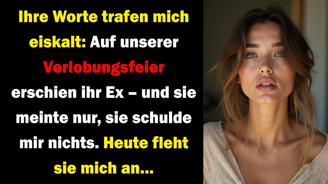 Meine Verlobte brachte ihren Ex zur Verlobungsfeier und sagte: „Ich schulde dir nichts.“