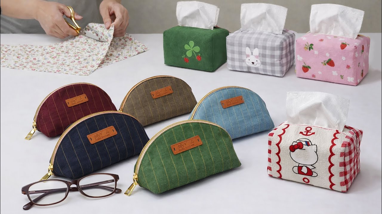 Create Useful Items from Fabric Scraps - Easy Sewing for Beginners