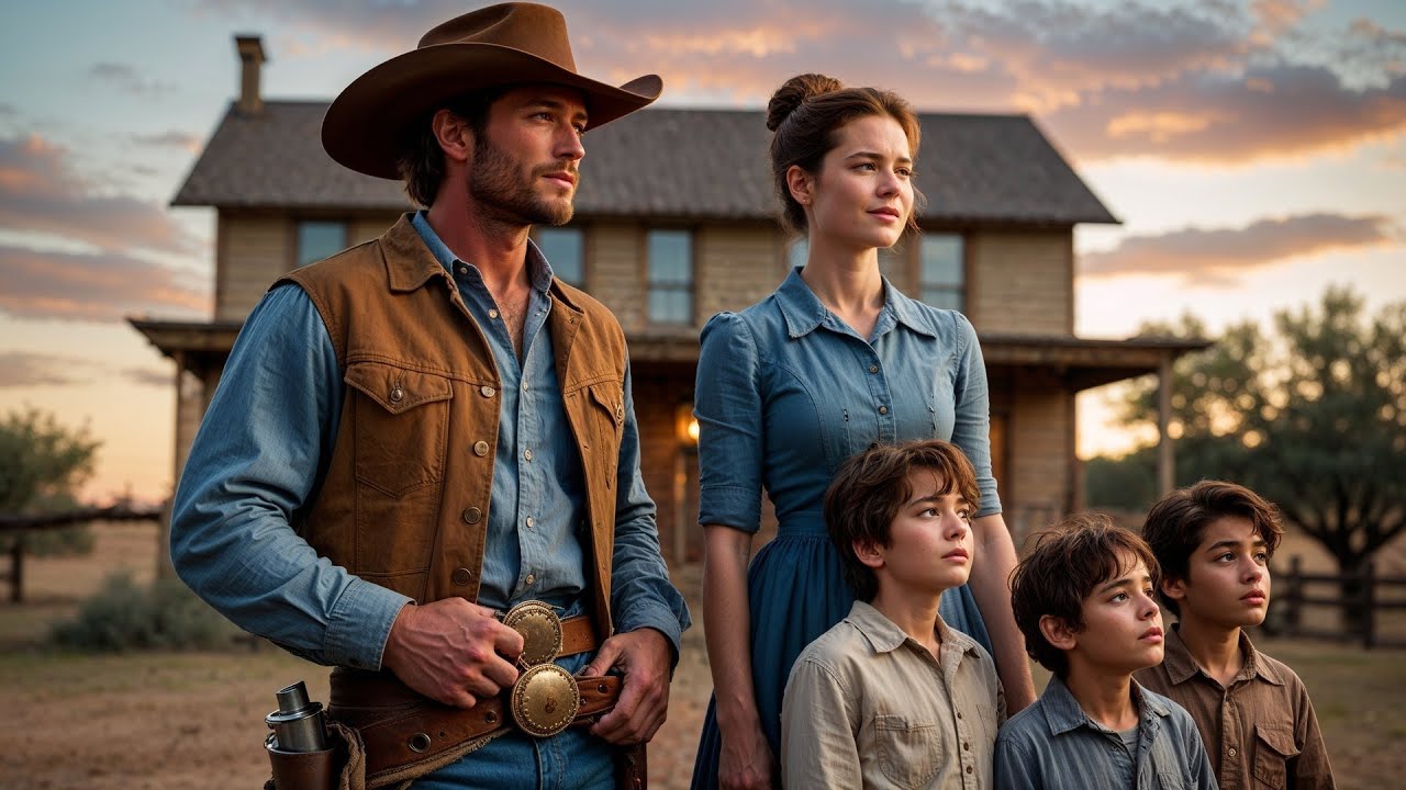 Infertile Cowboy Takes In 3 Orphans, Stunned When One Calls Him Father