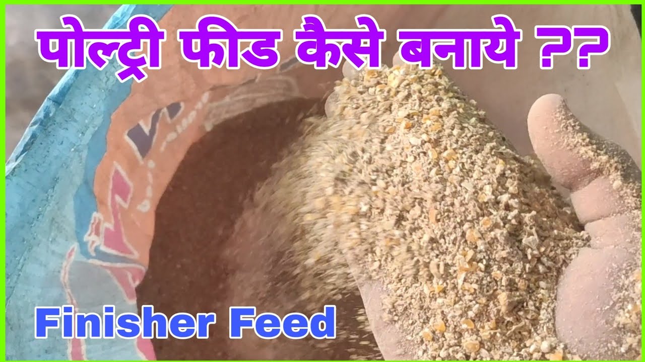 How to make poultry feed | Poultry feed kaise banaye | Broiler finisher feed | Poultry feed formula