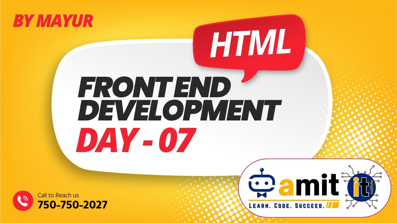 FrontEnd HTML - Day 07
