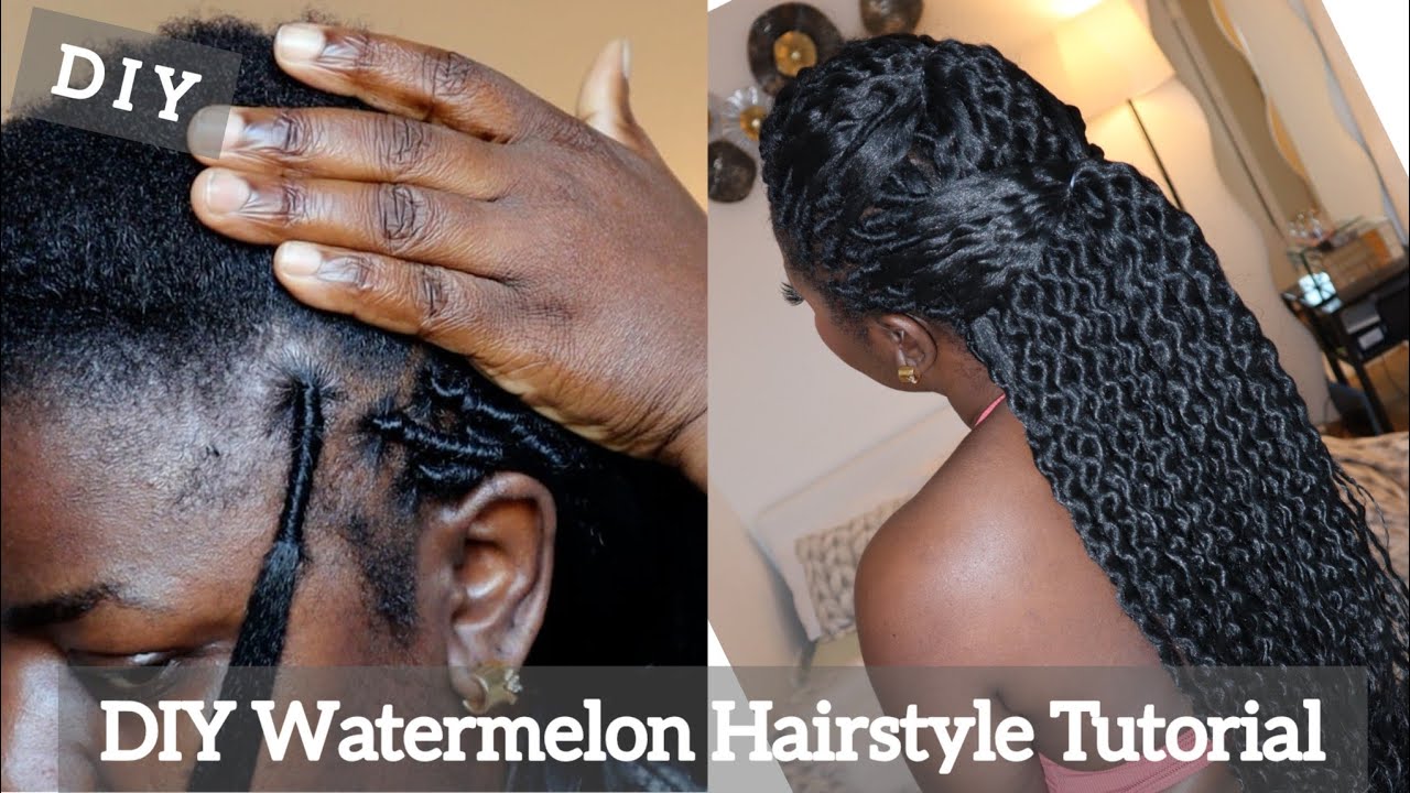 DIY Pick & Drop Braids  With Xpression Hair | Dilias Empire.