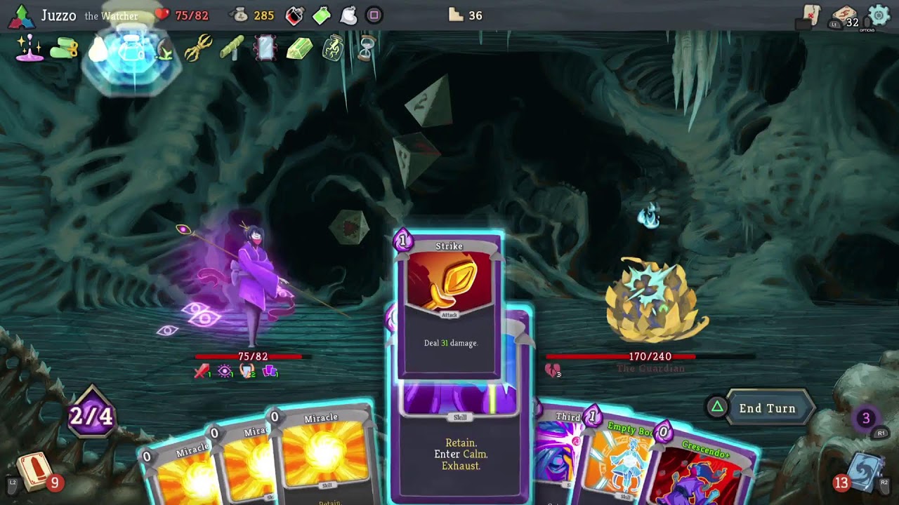 Slay the Spire but i'm bad :)