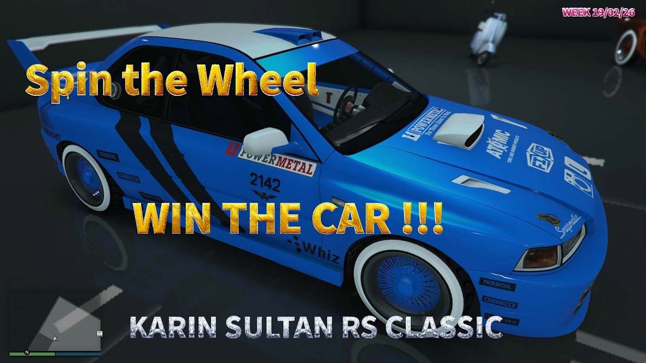 GTA V Spin the Wheel, Won the Car
