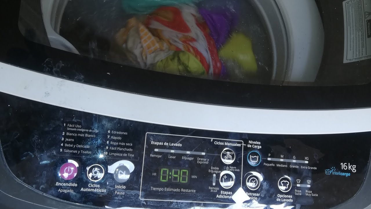 FALLAS COMUNES  DE LAVADORA WHIRPOOL INTELICARGA CAPÍTULO 1