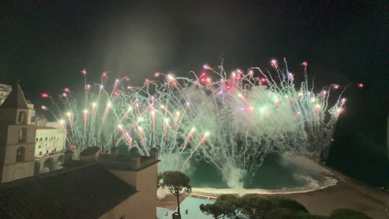 Natale 2022 ad Amalfi - Discesa della stella