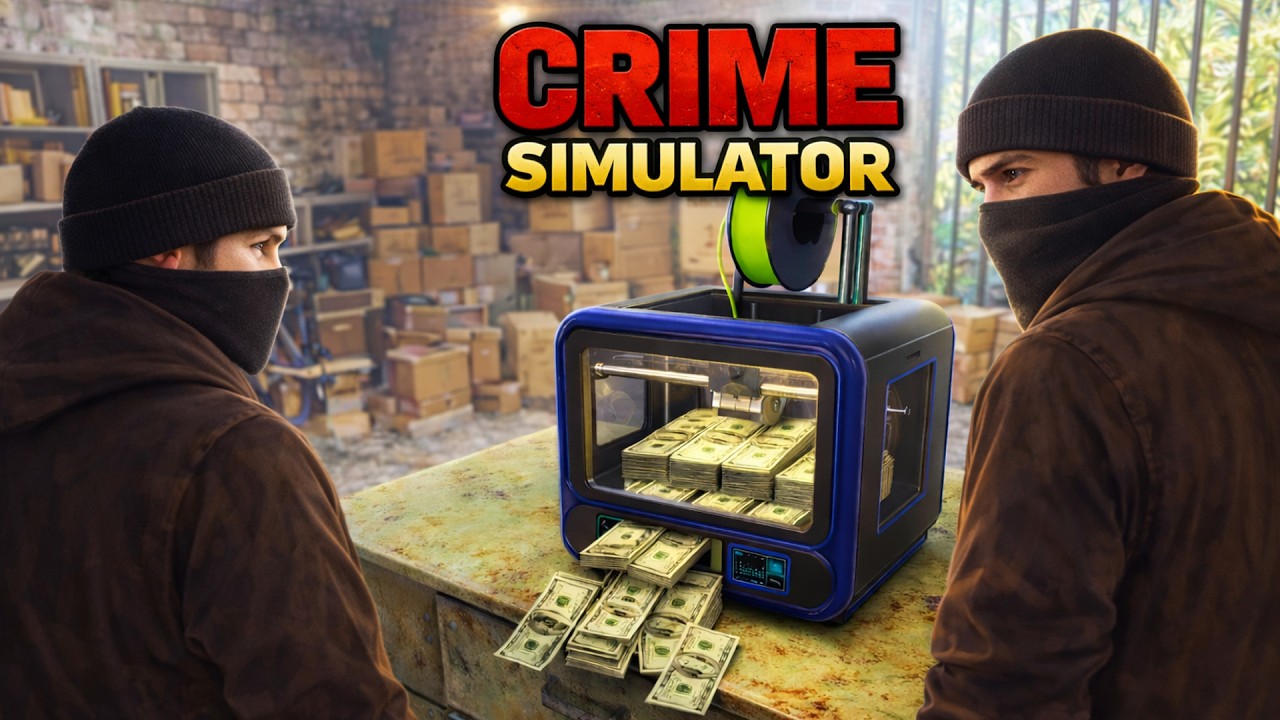 VI TRYCKER EGNA PENGAR I CRIME SIMULATOR med UFOSXM