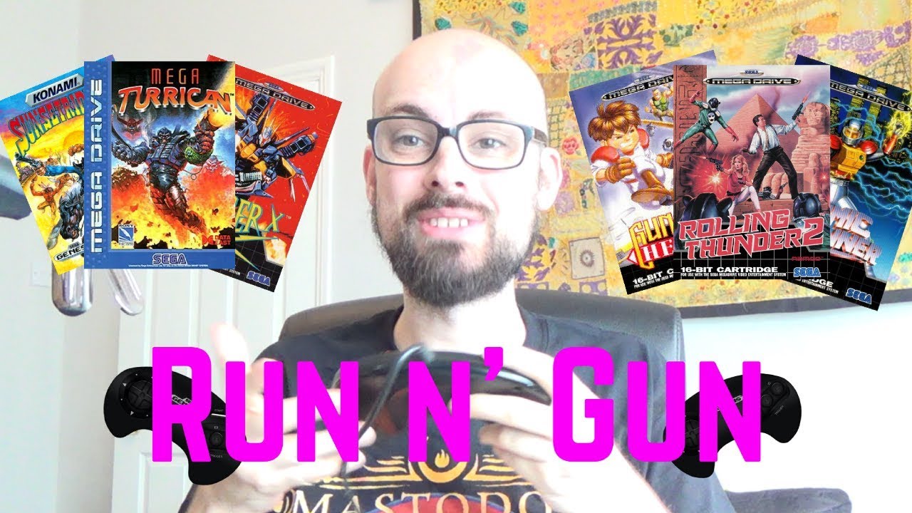 Sega Mega Drive Run and Gun Games