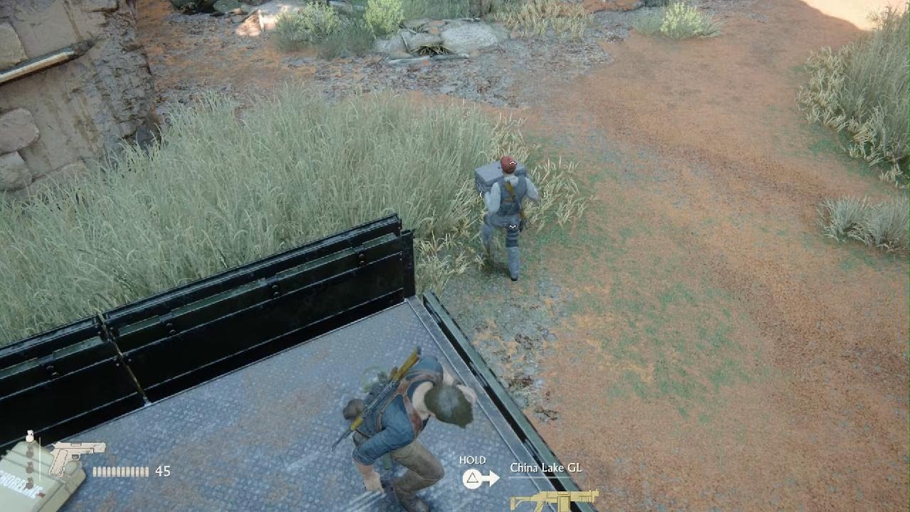 Uncharted stealth encounter