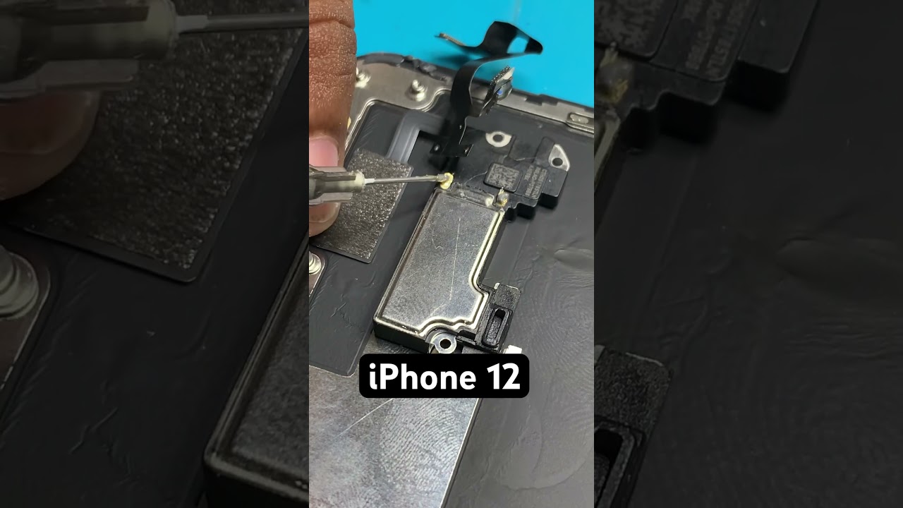 iPhone 12 speaker change