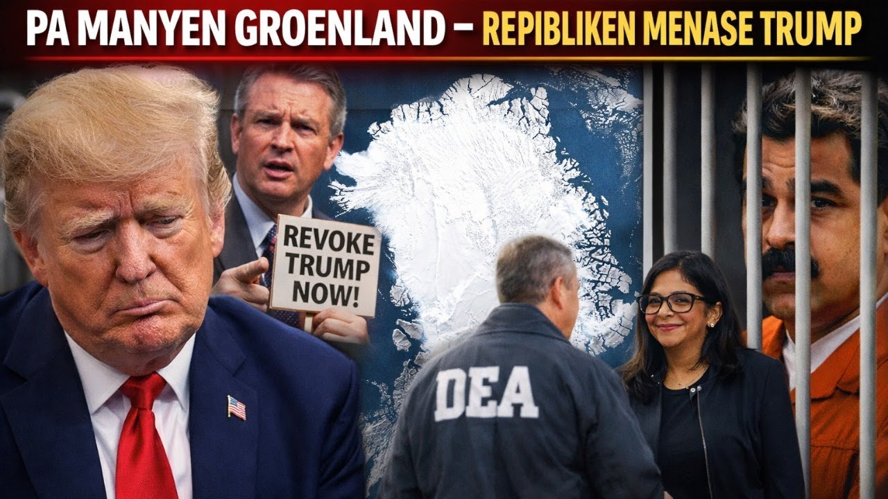 REPIBLIKEN PARE POU JETE TRUMP SI LI MANYEN GROENLAND – DELCY ANBA PRESYON, DEA KENBE L NAN GÒJ! 