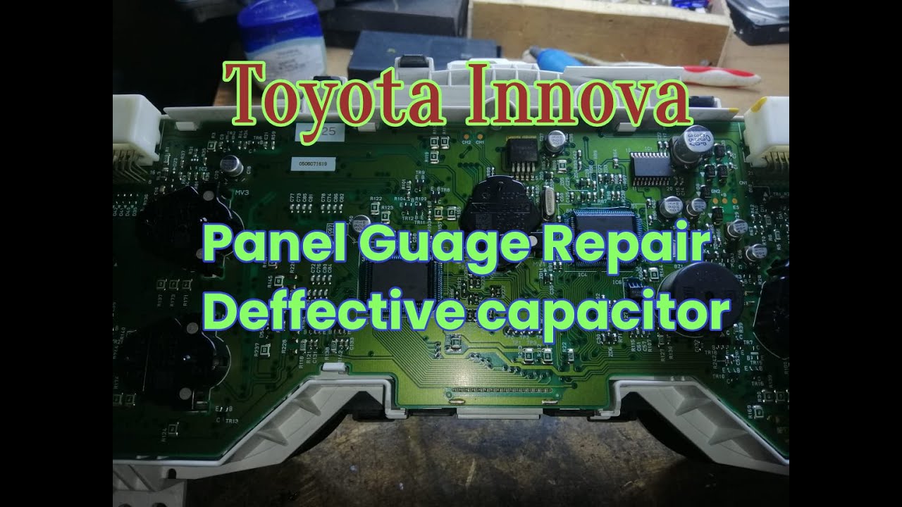 Toyota Innova How to determine Bad Capacitor Using Esr Meter Tester