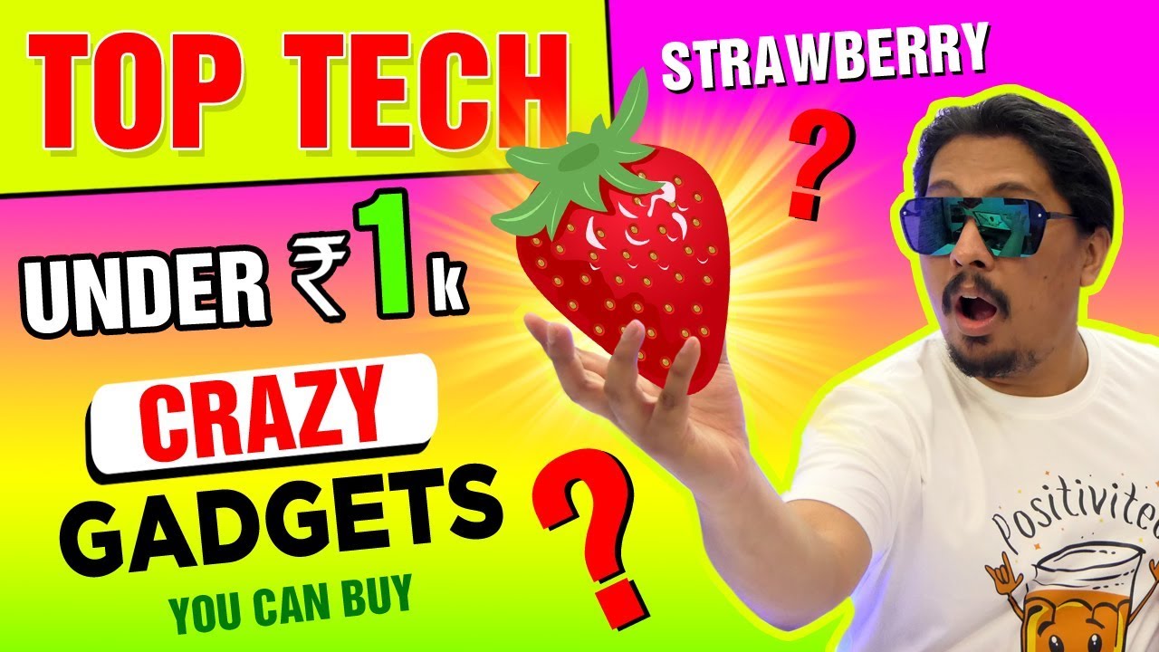 Top Tech Gadgets Under Rs.1k - from Amazon - Special CRAZY Episode