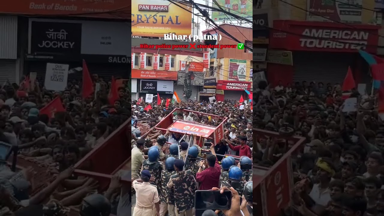 student power Bihar Patna...                      #patna #bihar #students #cjpprotest #cjp #protest