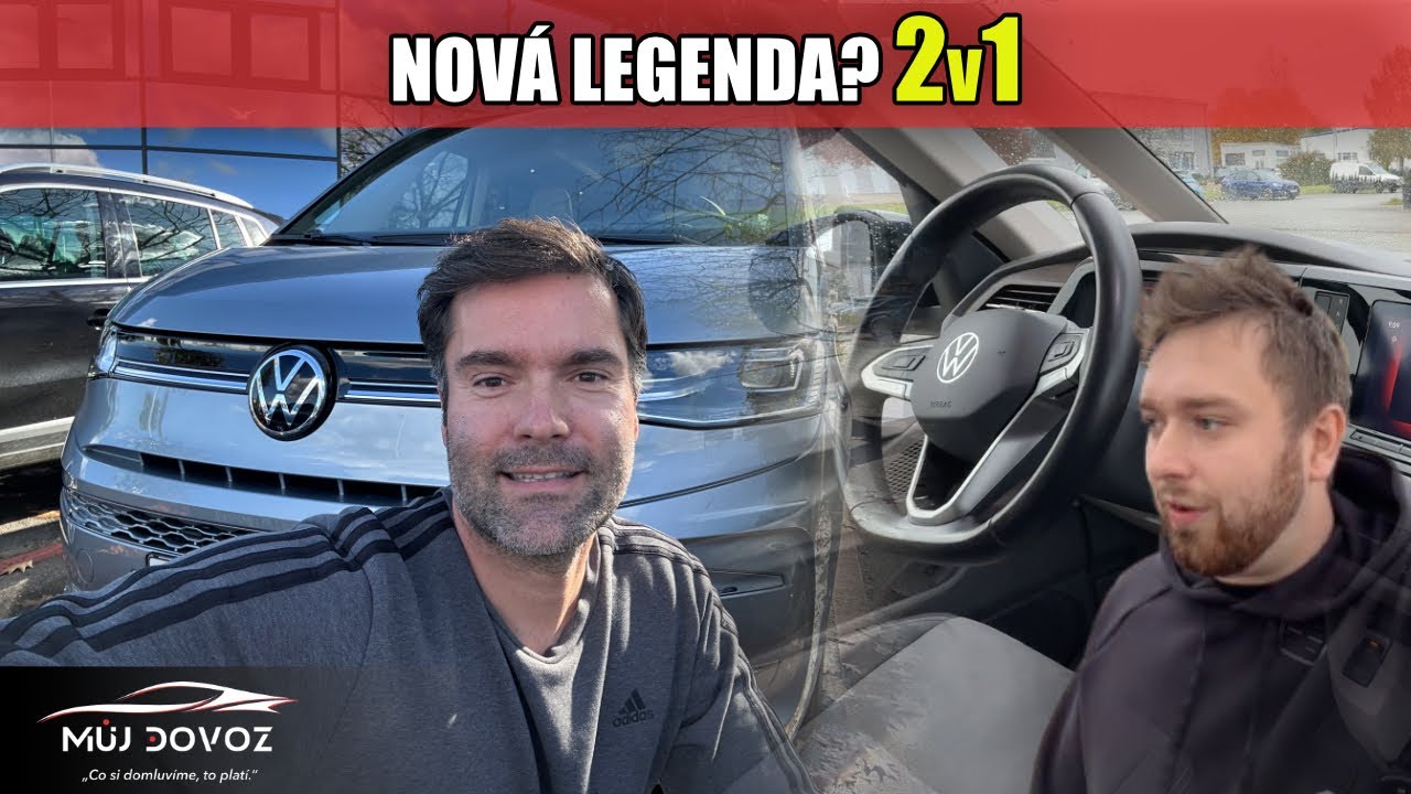 Proč dává smysl Volkswagen Multivan T7 z Německa? Jaká je spotřeba na dálnici? 2.0 TDI 110KW