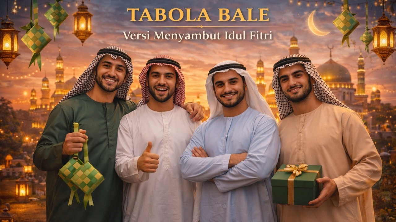 Tabola Bale Versi Menyambut Idul Fitri | Eidun Saeed Versi Arabic| New Nasheed #ramadan #idulfitri `