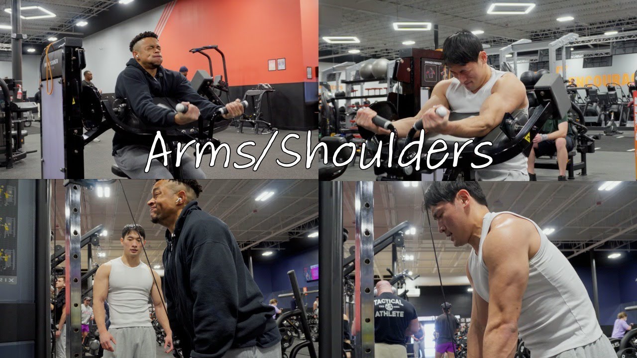 Winter Bulk (Arms/Shoulders) - Slight pump but pushing the limits
