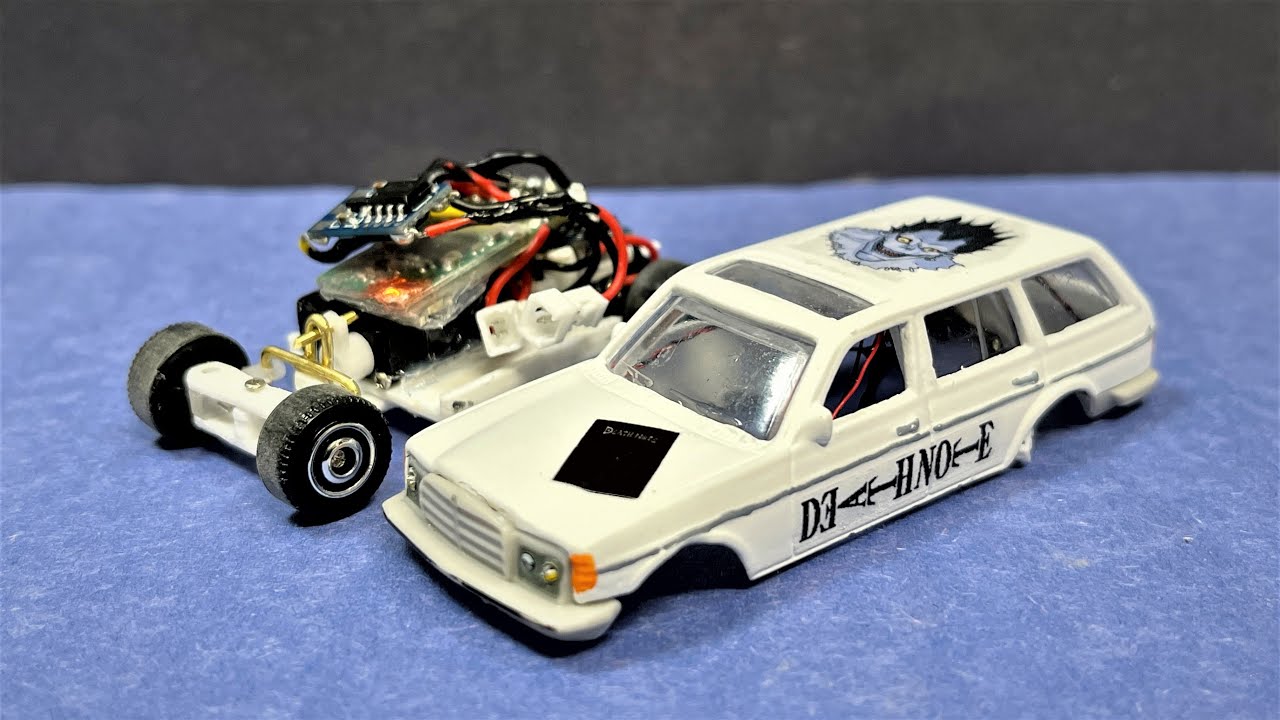 Turn your Hot Wheels or Matchbox cars into Remote Control | Death Note