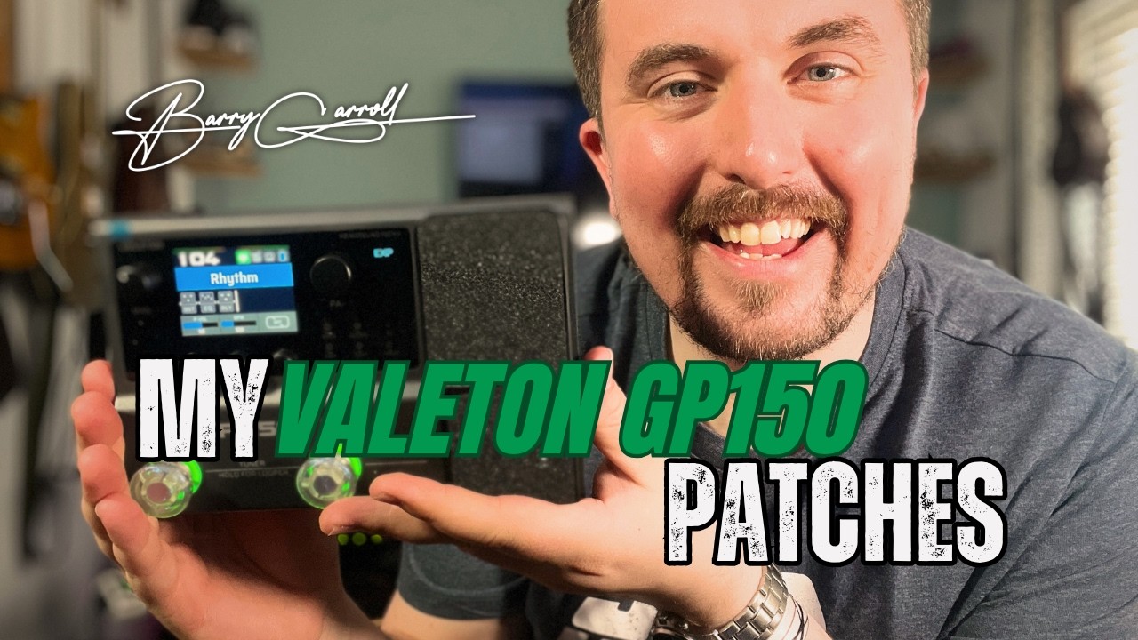 My Valeton GP-150 Patches for Live Gigs |Free Download in the Description!