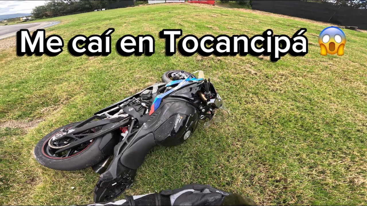 Caída en mi BMW S1000RR 😱🥹😩 GP Colombia II 2025 practicas libres