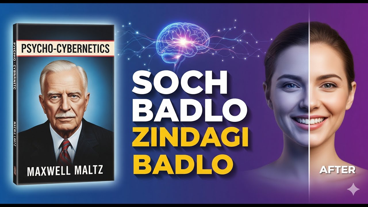 Psycho-Cybernetics Audiobook Summary in Hindi | Maxwell Maltz | Change Your Self-Image & Your Life