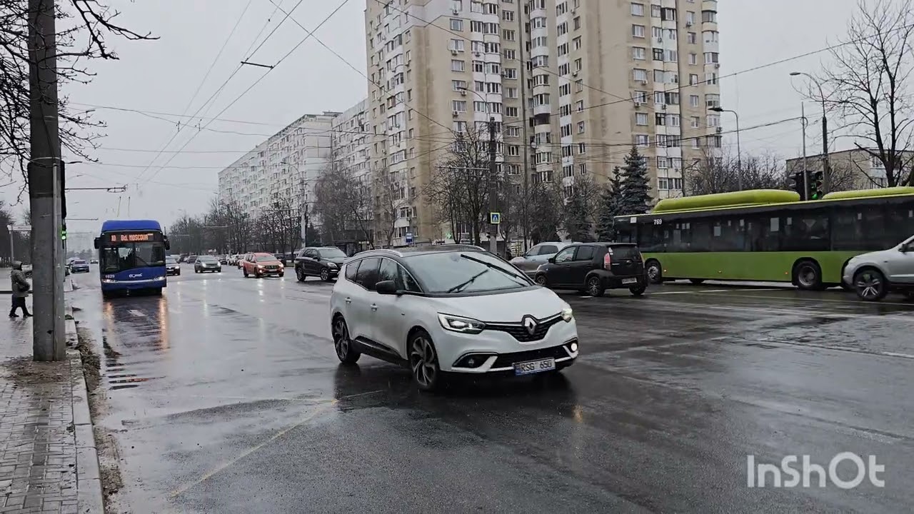 Еду снова в центр, европейские дороги и так каждый год.