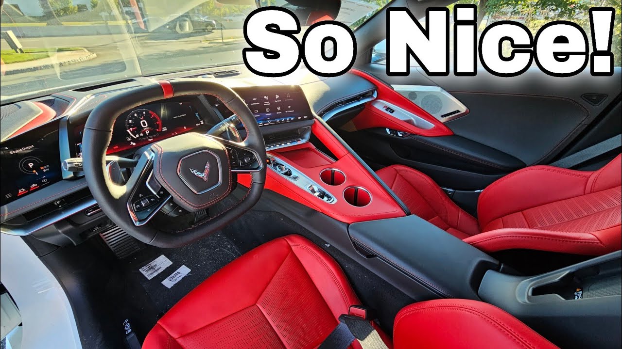 ОБНОВЛЕННЫЙ интерьер Corvette C8 2026 года — выглядит УДИВИТЕЛЬНО!