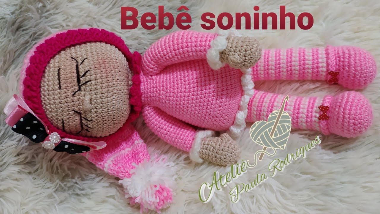 Bebê soninho amigurumi