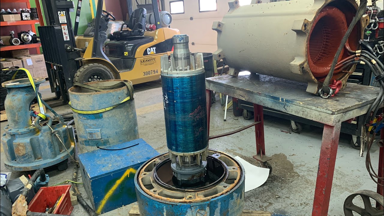Motor Rewinding Submersible Pump | Disassemble and Assembly Tsurumi Pump P3
