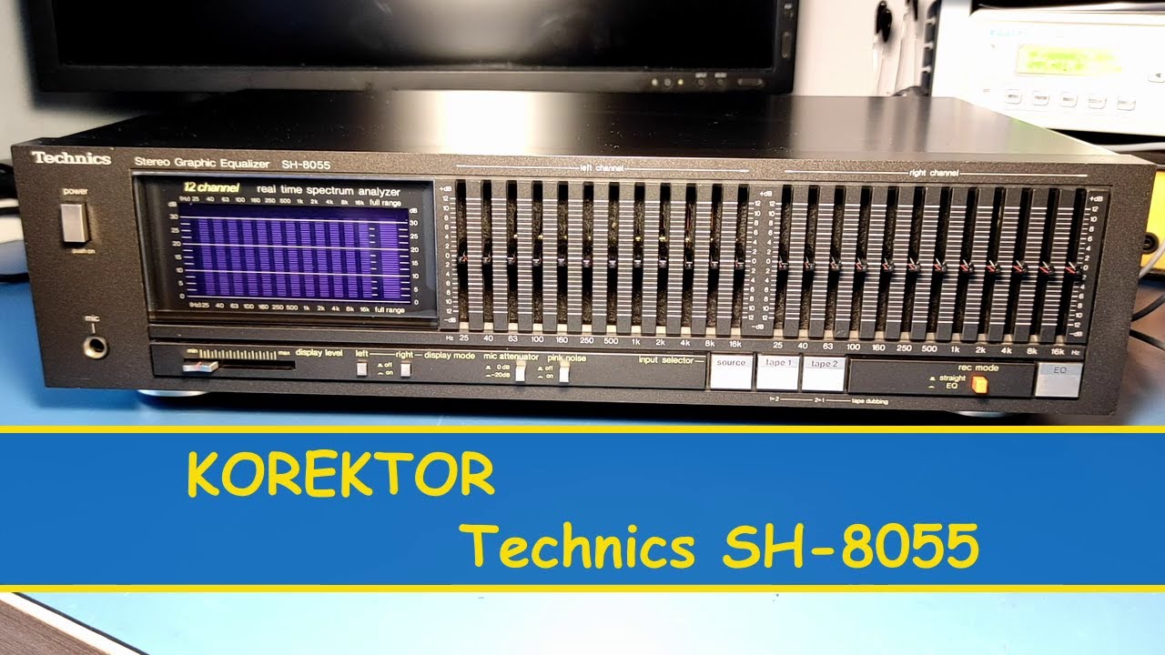 /166/  Korektor Technics SH-8055